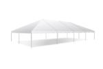 30'Wx60'Lx14'6"H white frame tent canopy (sectional)